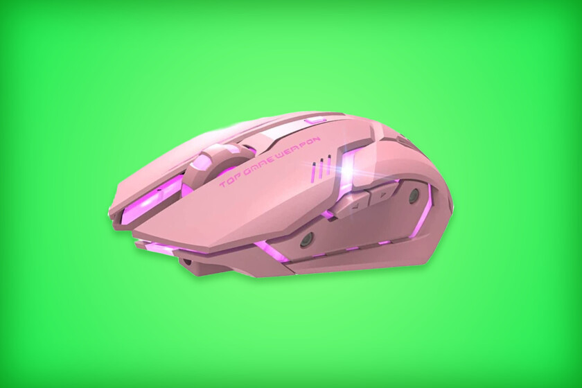 Mouse inalámbrico recargable para gaming con descuento y cupón en