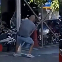 Mientras celebraban el mundial de Argentina, irrumpe a patadas en un concesionario para robar una moto. Acaba detenido: "¡Boludo!"