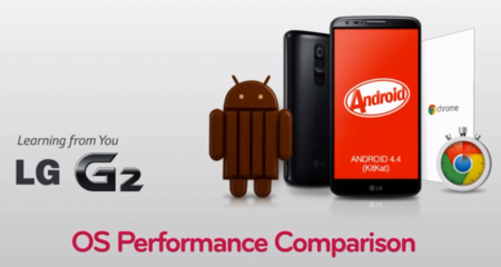 LG nos enseña en vídeo las mejoras de KitKat con respecto a Jelly Bean en un LG G2