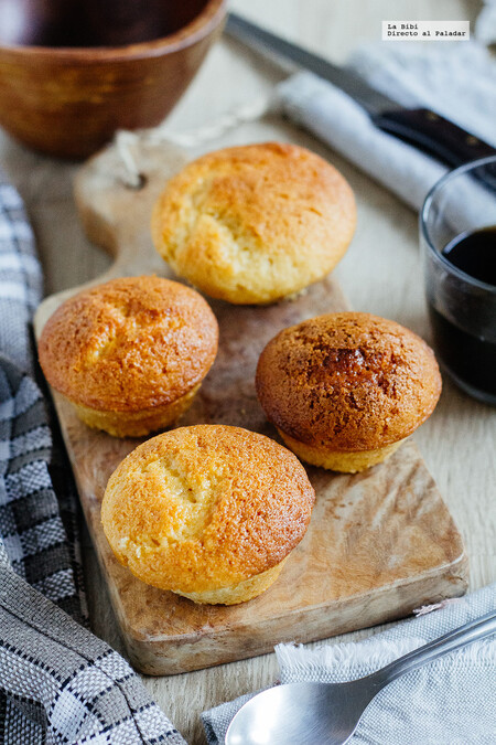 Muffins de crema de cacahuate. Receta fácil