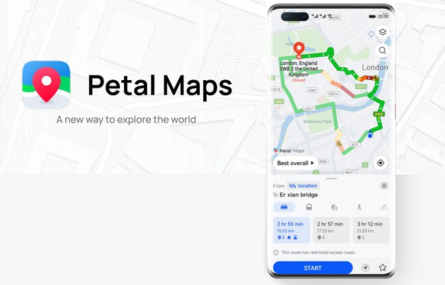 Petal Maps Nuevo