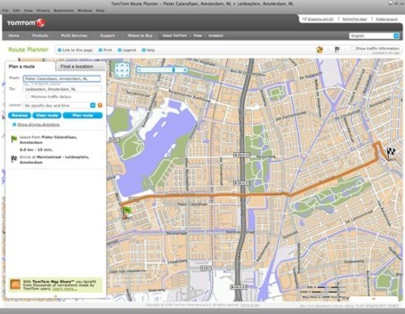 TomTom Route Planer, crea rutas para tus viajes