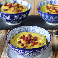 Andaluza, fácil, con naranja y en cinco minutos: la receta de cuchara que gusta, sorprende y mancha poco 