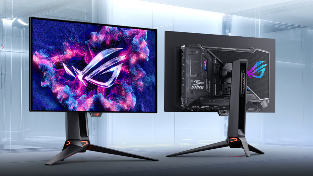 Ya son oficiales: estos son los nuevos monitores Asus con panel OLED, Dual Mode de hasta 480 Hz y Dolby Vision