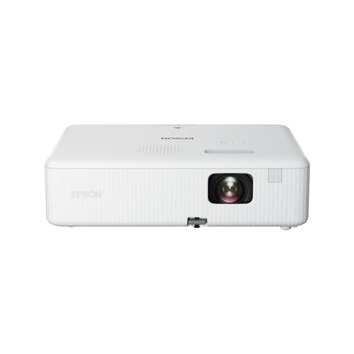 Epson CO-W01, Proyector WXGA, 3000 lúmenes, Lámpara Larga Duración de 12000 Horas y Tecnología 3LCD