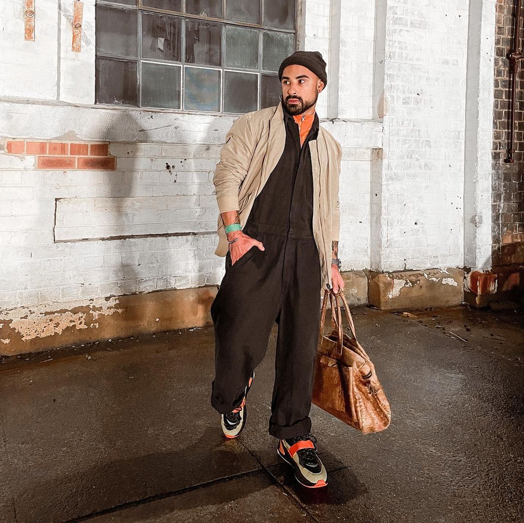 Chinos marrones de corte ancho de ASOS DESIGN