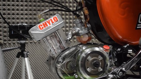 Cilindro Transparente Motor Dos Tiempos 003