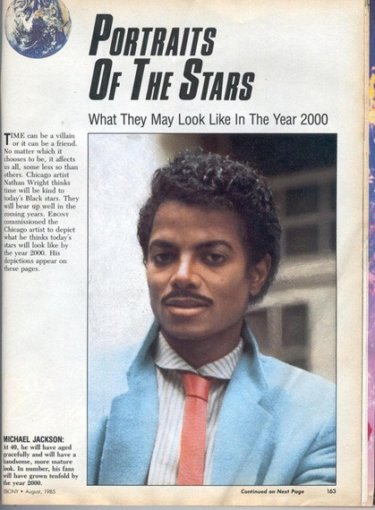 Asi se imaginaban en los 80s a Michael Jackson en el siglo XXI
