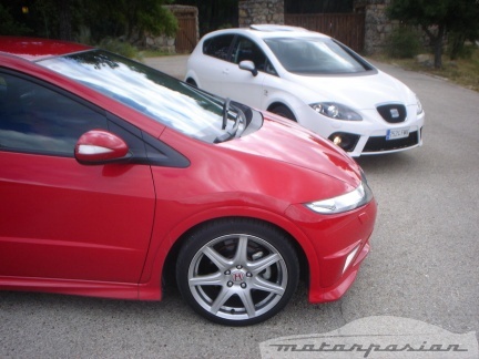 Honda Civic Type-R contra SEAT León FR