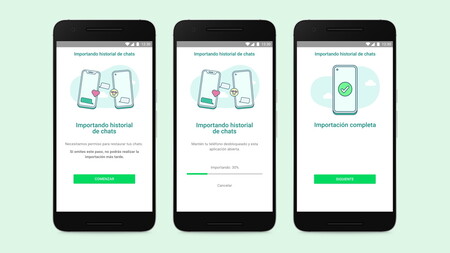 WhatsApp implementará, por fin, la opción de trasladar historiales de chat entre Android y iOS (y viceversa)