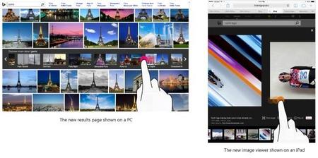 Bing Imágenes actualiza su diseño para adaptarse mejor a diferentes resoluciones de pantalla