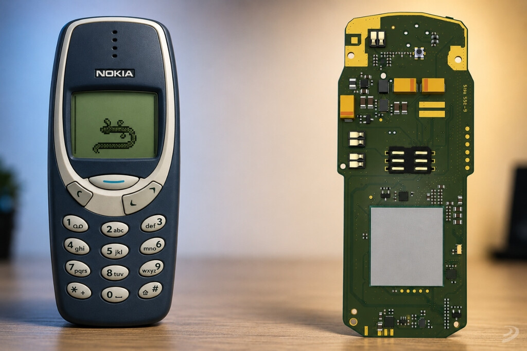 Nokia 3210 modificado