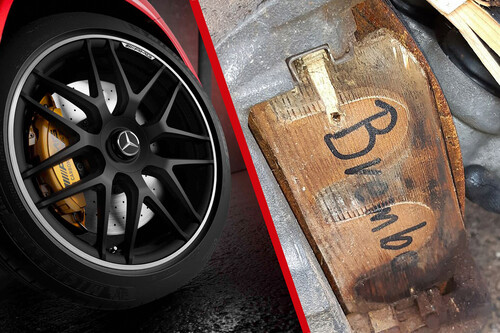 Mercedes Pastilla Frnos Madera