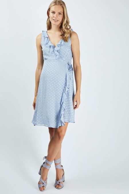 Vestido Premama Topshop Azul Cielo