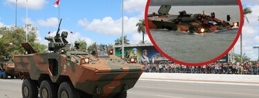 Brasil inventou um fenômeno dos veículos blindados militares: um 6x6 anfíbio que está vendendo como água 
