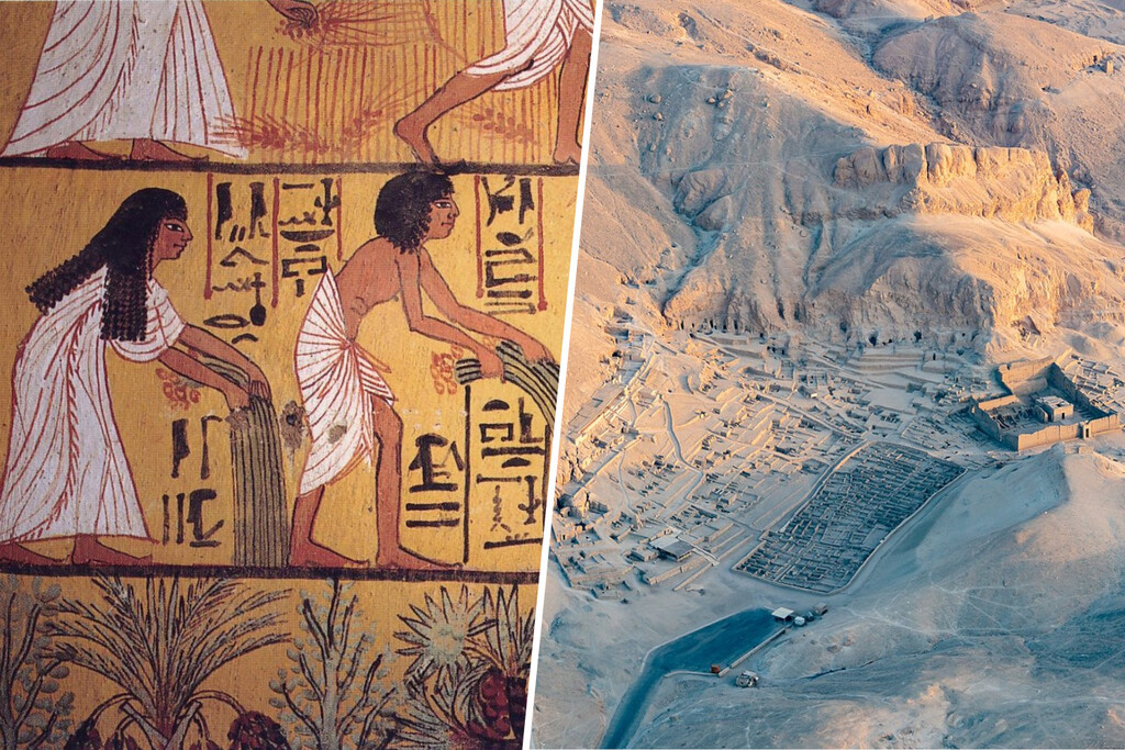 Hace 3.200 años Egipto no pudo pagar a sus artesanos. Así que se encontró con algo inesperado: la primera huelga laboral