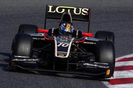 Esteban Gutiérrez es el más rápido en el segundo día de pruebas de las GP2 Series en Barcelona