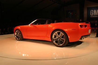 Chevrolet Camaro Convertible Concept en el NAIAS