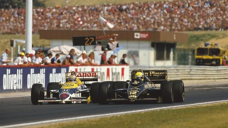 Piquet Senna Hungria F1 1986