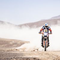 Dakar 2019: Sam Sunderland vuela y aprovecha el error de los favoritos. Brabec recupera el liderato