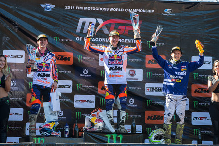 Podio Mx2 Argentina 2017