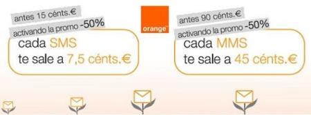 Mensamanía Orange: mensajes a mitad de precio