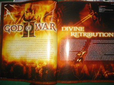 God of War 2, scans del juego