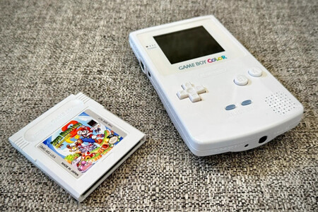 Game Boy Color Blanca