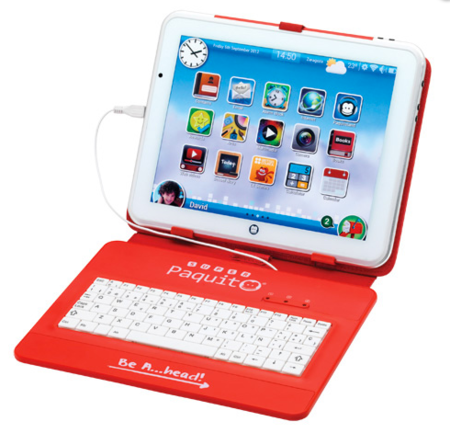 SuperPaquito de Imaginarium se vende con un teclado para utilizarlo como equipo de sobremesa