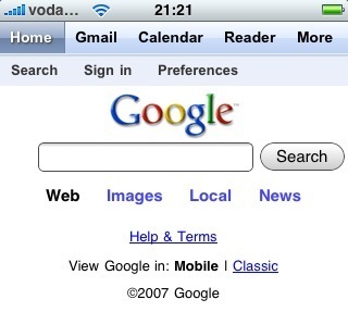 Así son las herramientas de Google preparadas para el iPhone / iPod touch