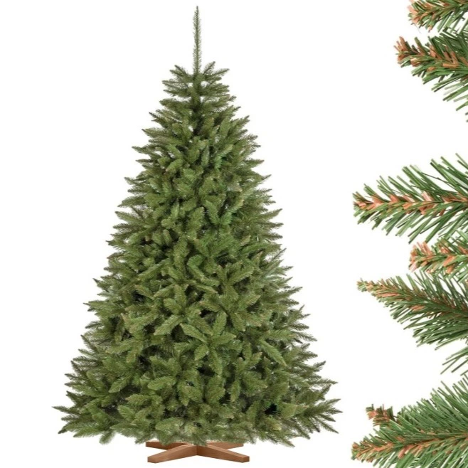 FairyTrees árbol de Navidad Artificial 220cm Abeto 