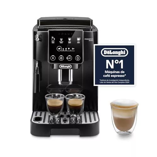 De’Longhi Magnifica Start - Cafetera Superautomática, Espumador de Leche manual
