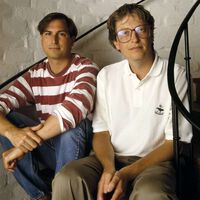 Estaba en el punto más bajo de su carrera, pero Steve Jobs ya "ponía en su sitio" a Bill Gates: la entrevista fue en su casa y bajo sus condiciones