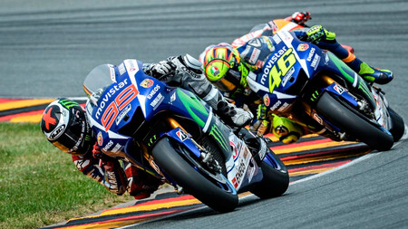 Lorenzo Rossi Sachsenring Motogp 2015
