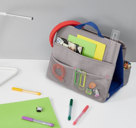 Organizador material escritorio, 32x26 cm