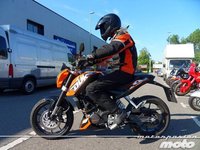 KTM 125 Duke, prueba (conducción en ciudad y carretera)