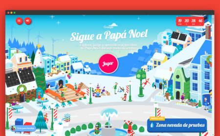 Google arranca la Navidad con nuevas actividades en Google Earth y Google Assistant, y juegos didácticos con Papá Noel