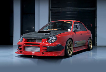 Con 250.000 dólares te compras una casa...o preparas un Subaru Impreza WRX hasta las trancas