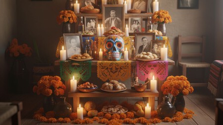 Altar de muertos pequeño