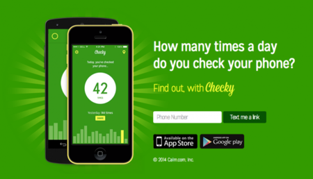Checky te chiva las veces que has consultado tu móvil para que te des cuenta de cómo dependes de él