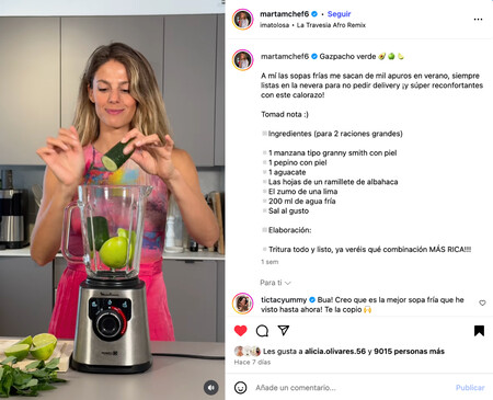 Gazpacho Verde Elaboracion