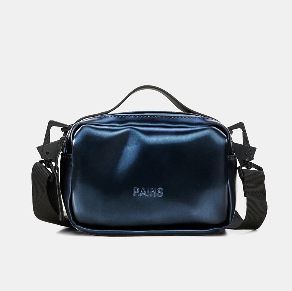 Bolso unisex Box Bag Micro en color negro resistente al agua