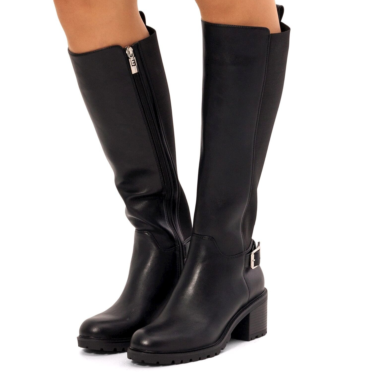 Mustang Maya
Botas altas de mujer con caña elástica