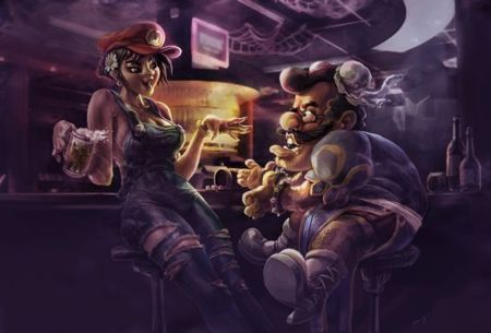 Imagen de la semana: ¿y si Mario hubiese pertenecido a SEGA?