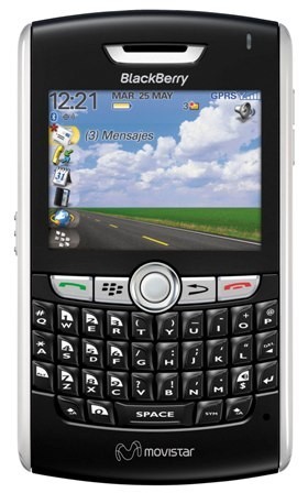 Blackberry 8800 con puntos Movistar