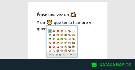 Cómo escribir emojis en Windows 10