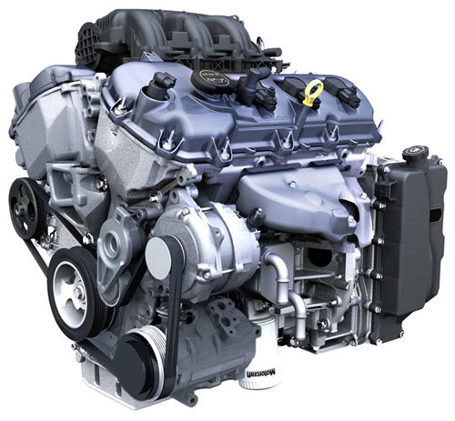Lincoln MKS Duratec V6 3.5 Engine