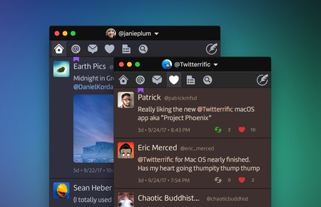 Twitterrific para macOS aprovecha el hueco dejado por Twitter y se actualiza con múltiples novedades