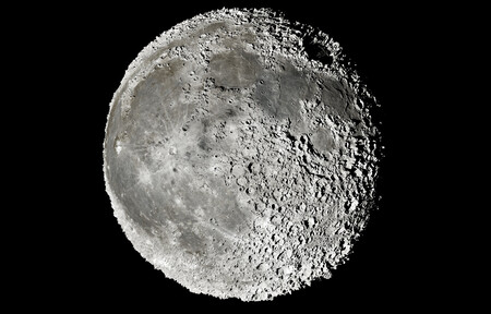 Así se hizo la intrigante imagen “Our Moon Enhanced” que muestra gráficamente el relieve de los cráteres y los mares lunares