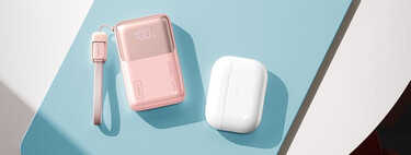Tiene casi el tamaño de unos AirPods Pro, pero es una powerbank con 10.000 mAh. Y está a precio mínimo histórico 